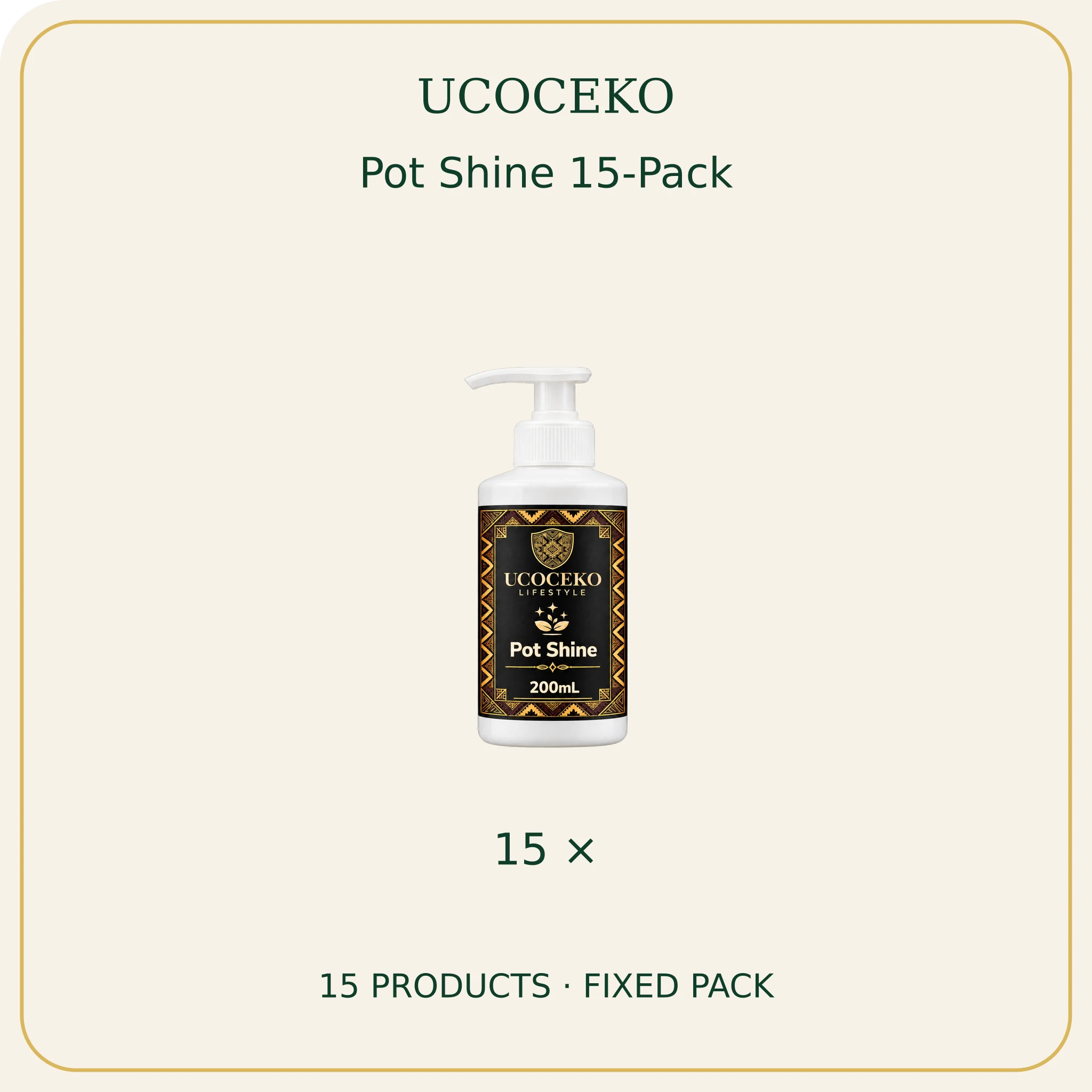 Pot Shine 15-Pack