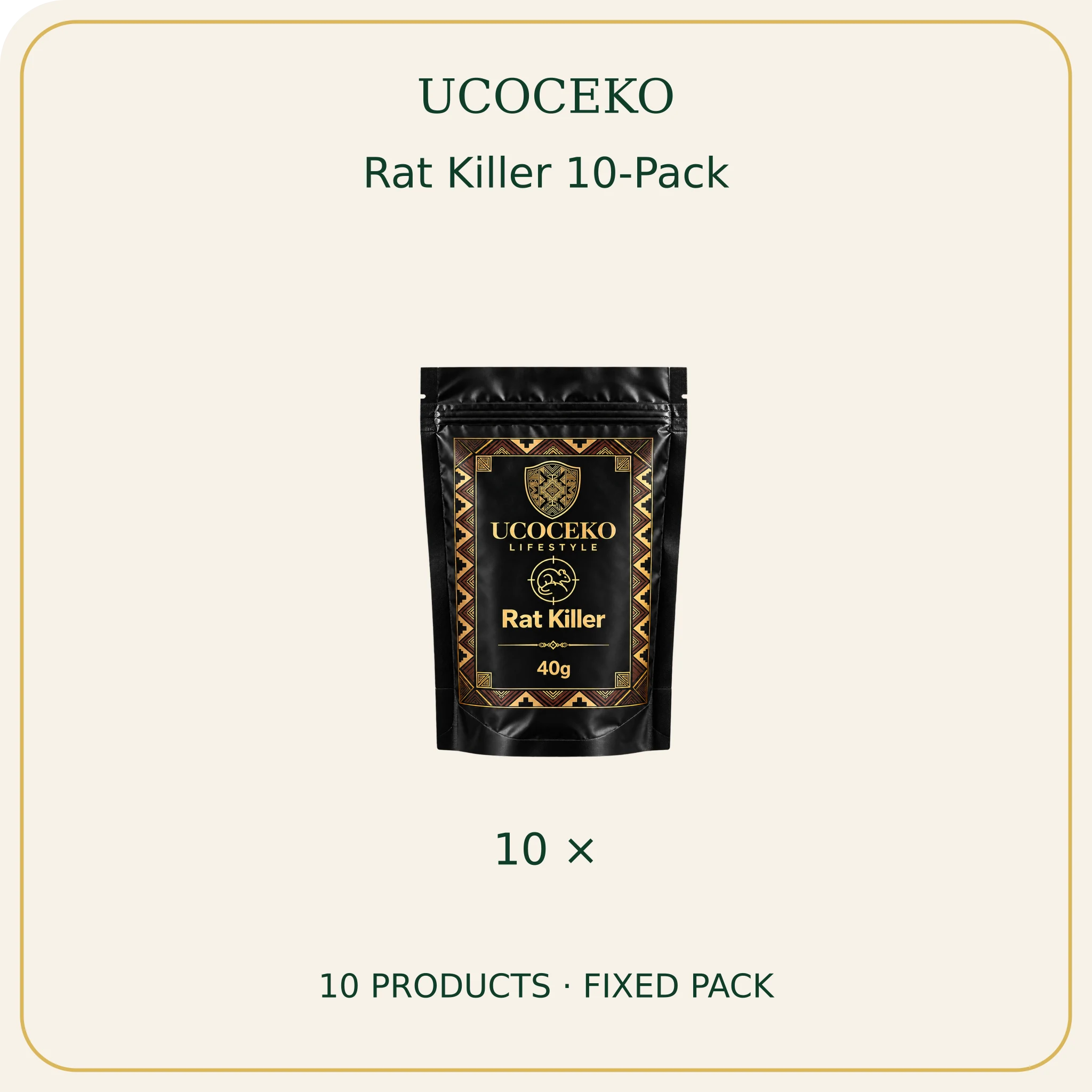 Rat Killer 10-Pack