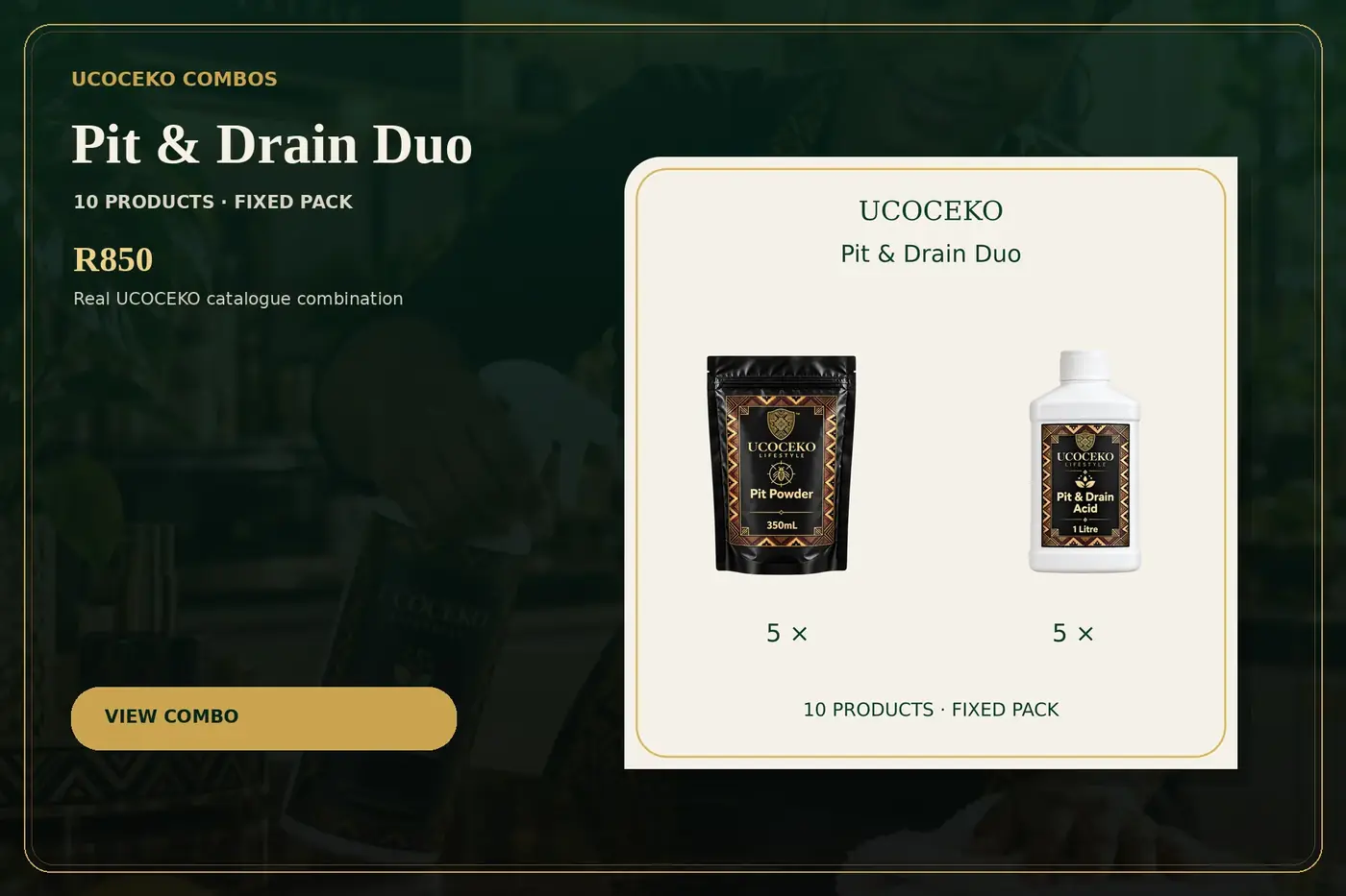 Pit & Drain Duo