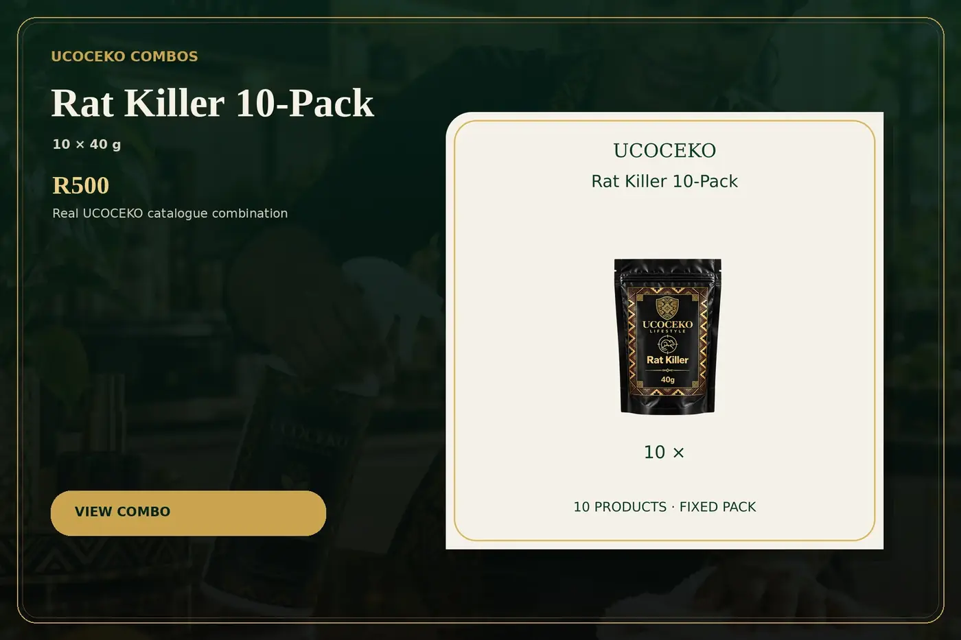 Rat Killer 10-Pack